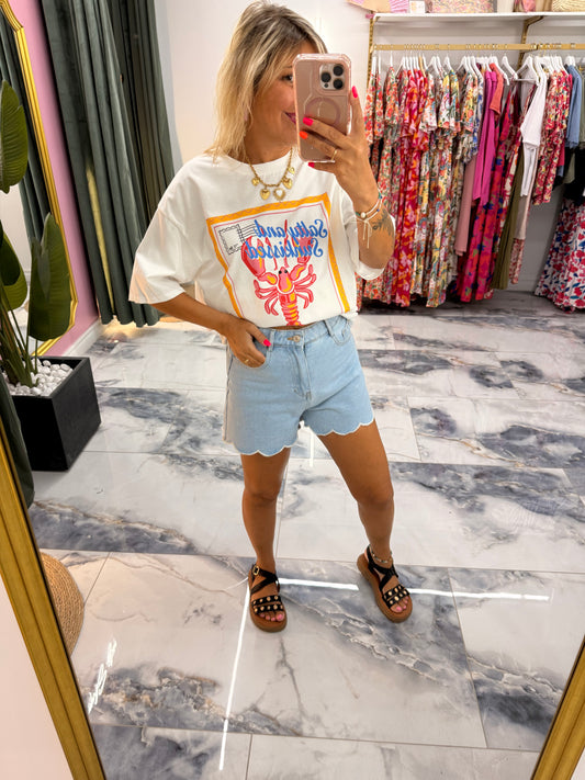 Short NUAGE Jean