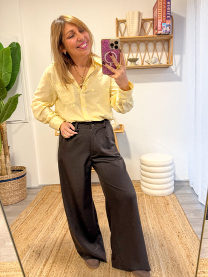 Pantalon FLUIDE choco