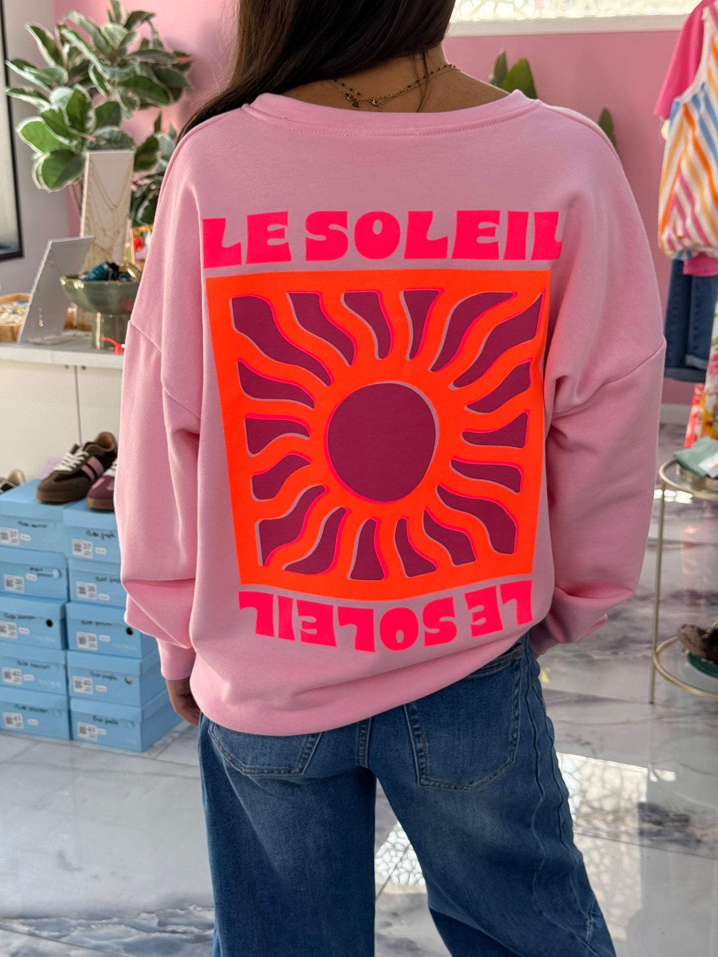 Sweat LE SOLEIL Rose