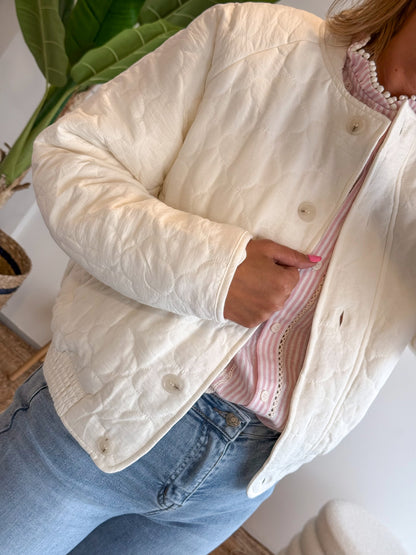 Veste Bombers SUNNY écru