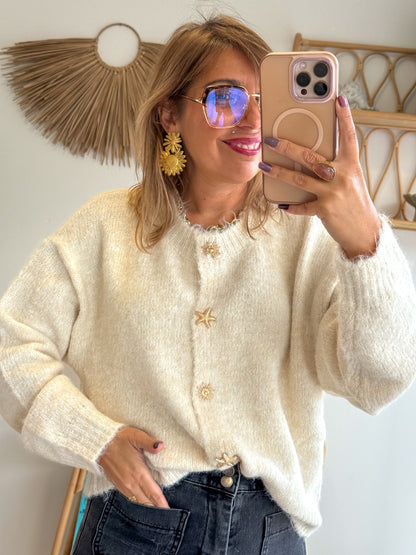 Cardigan ASTREA beige