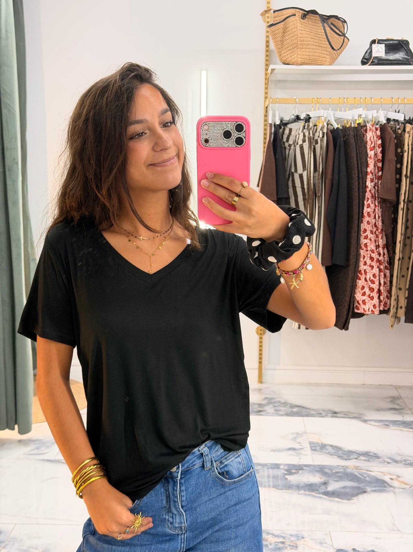 T-shirt ALIZÉE noir