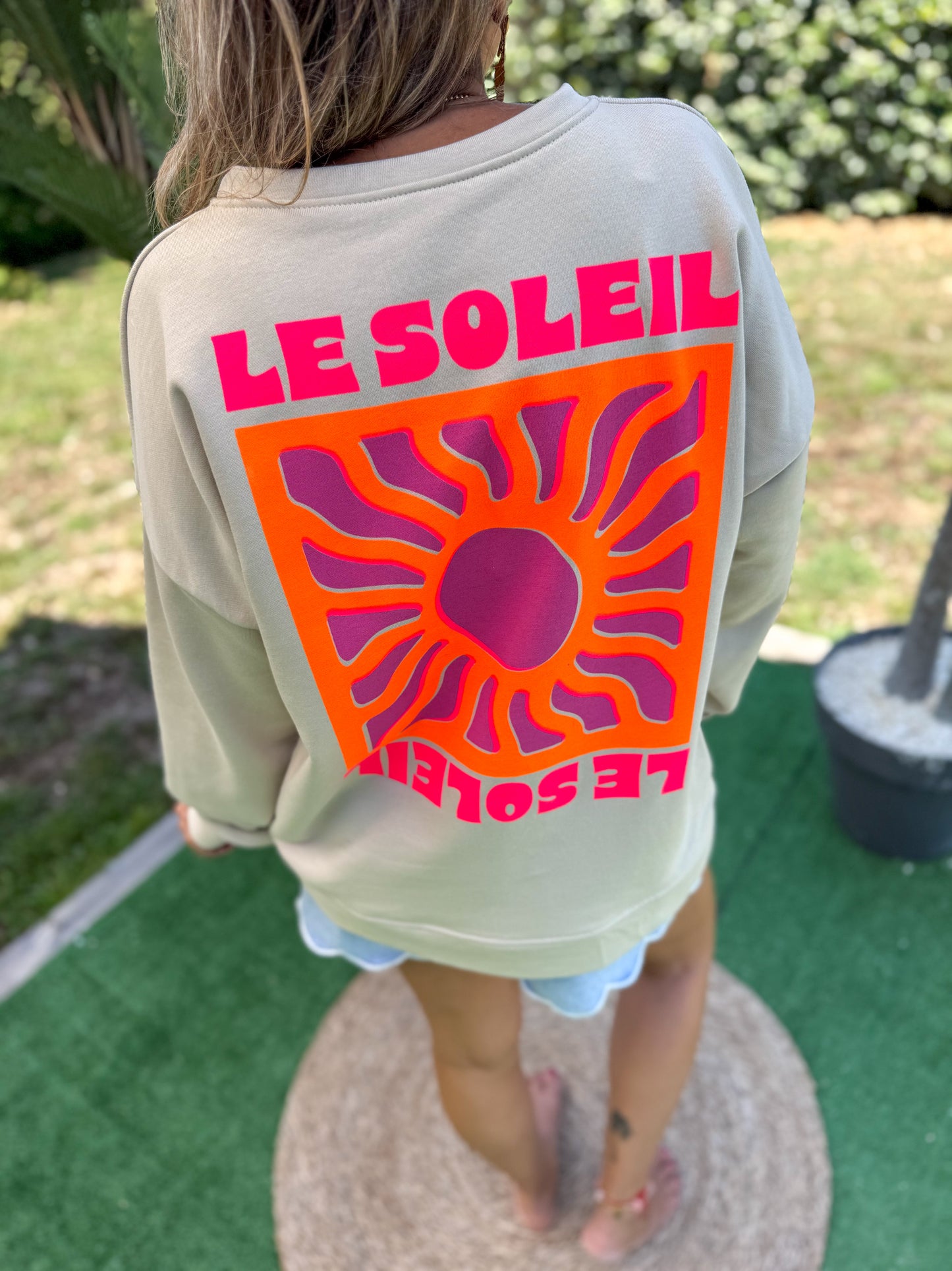 Sweat SOLEIL beige