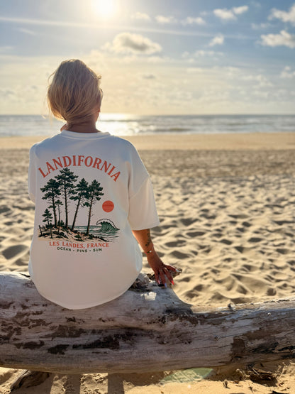 T-shirt SWEETY Créa LANDES Blanc- PRE CO’ envoi FIN JUIN 💖