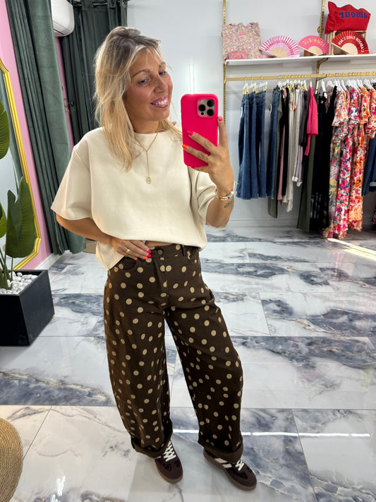 Pantalon POPPY choco