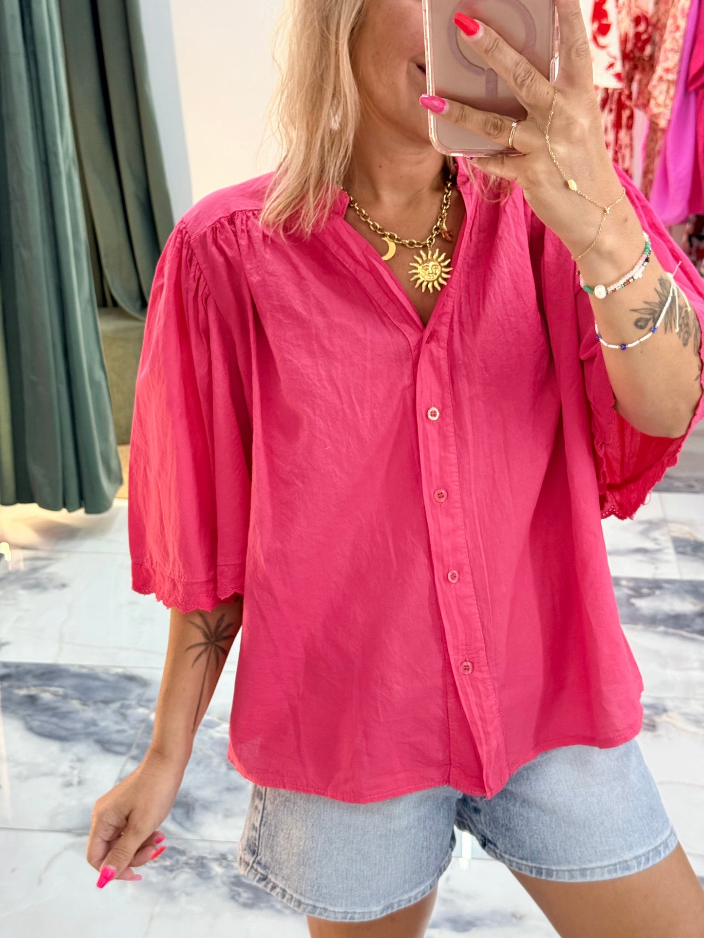Blouse NORA Fushia