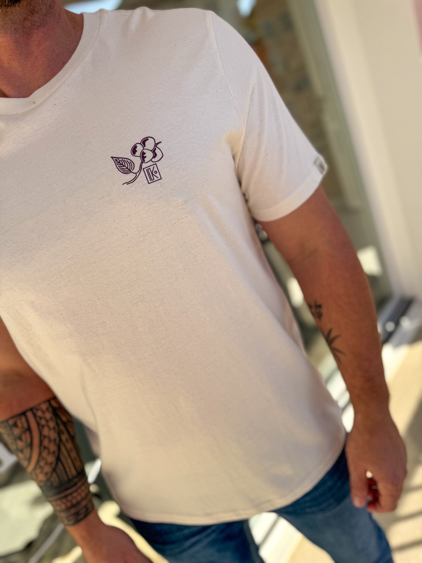T-shirt BASA ARANA Beige naturel