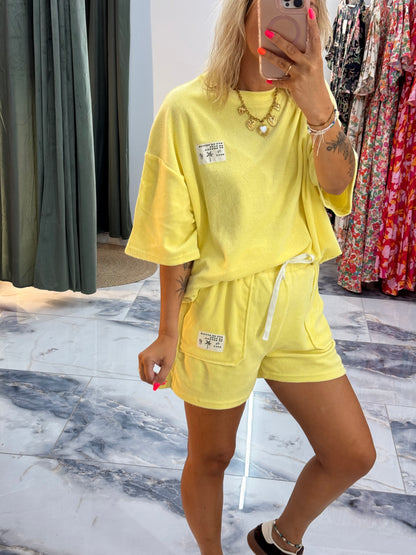 T-Shirt  ÉPONGE jaune