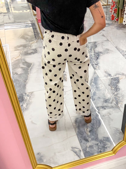 Pantalon Barrel POPPY Noir
