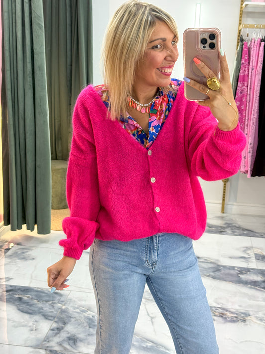 Gilet réversible GLOW Fushia