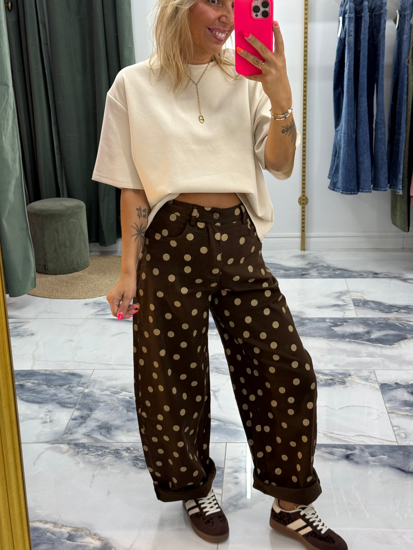 Pantalon POPPY choco