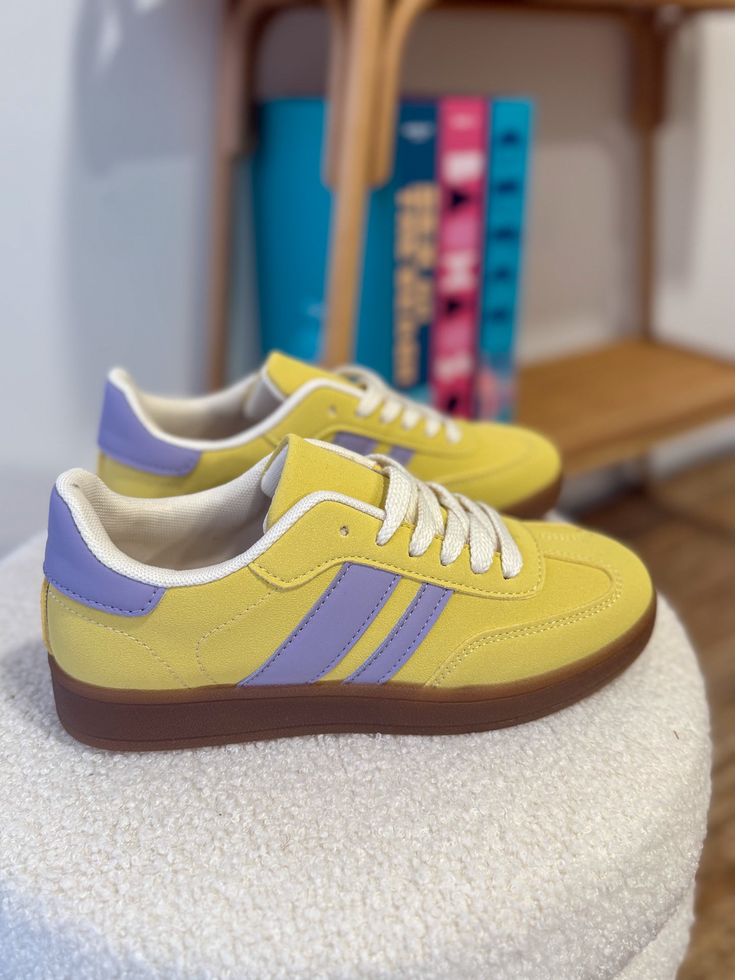 Baskets RÉTRO jaune