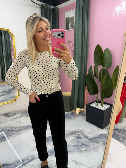 Top BILLIE écru