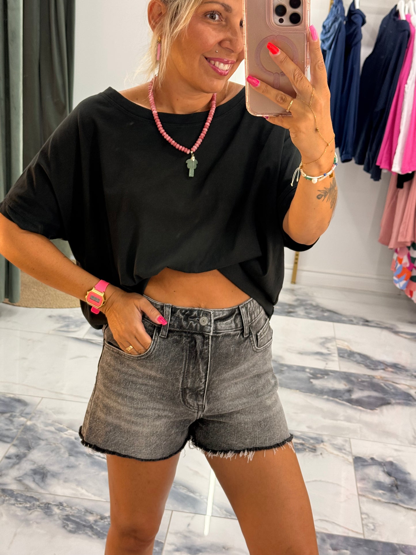 T-shirt NINON noir