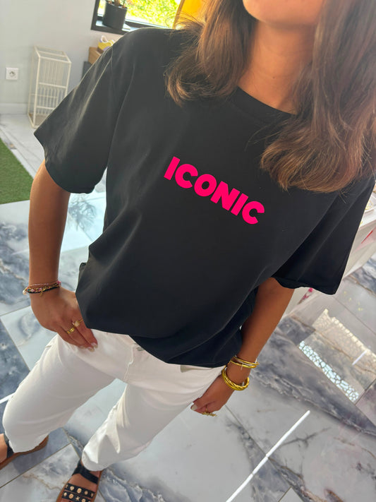 Tshirt ICONIC Noir