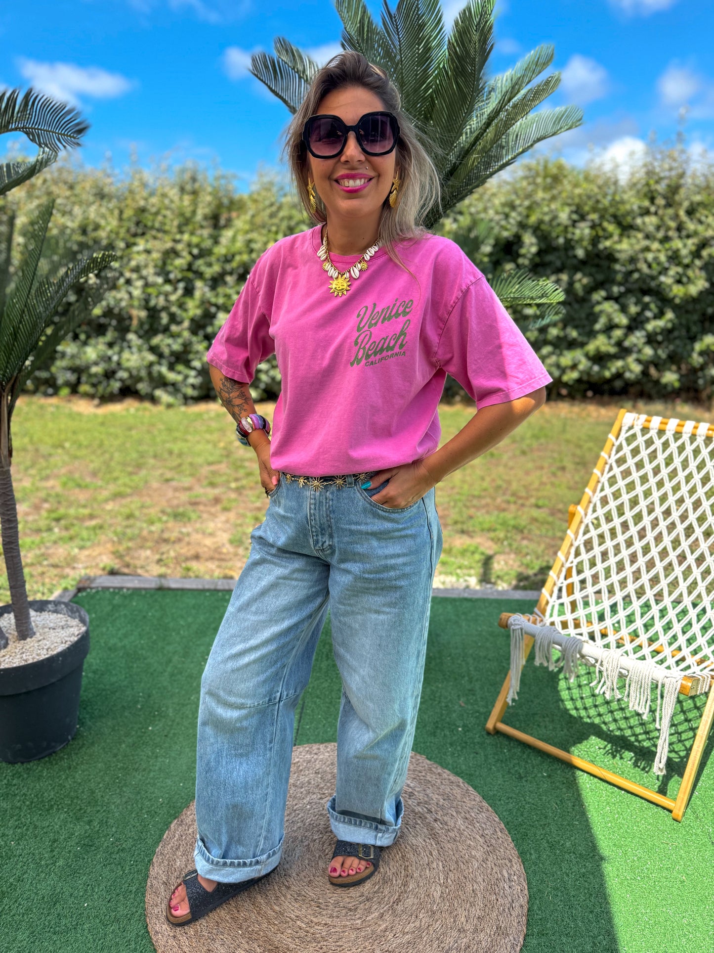 T-shirt VENICE rose