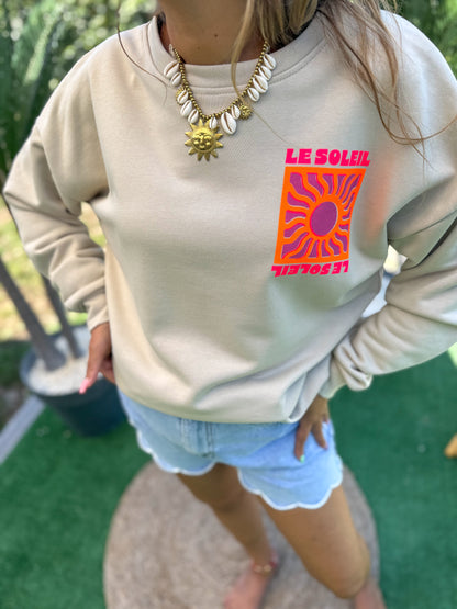 Sweat SOLEIL beige