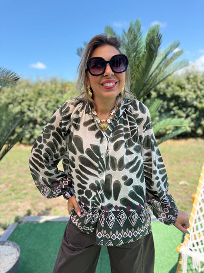 Blouse NOVA choco