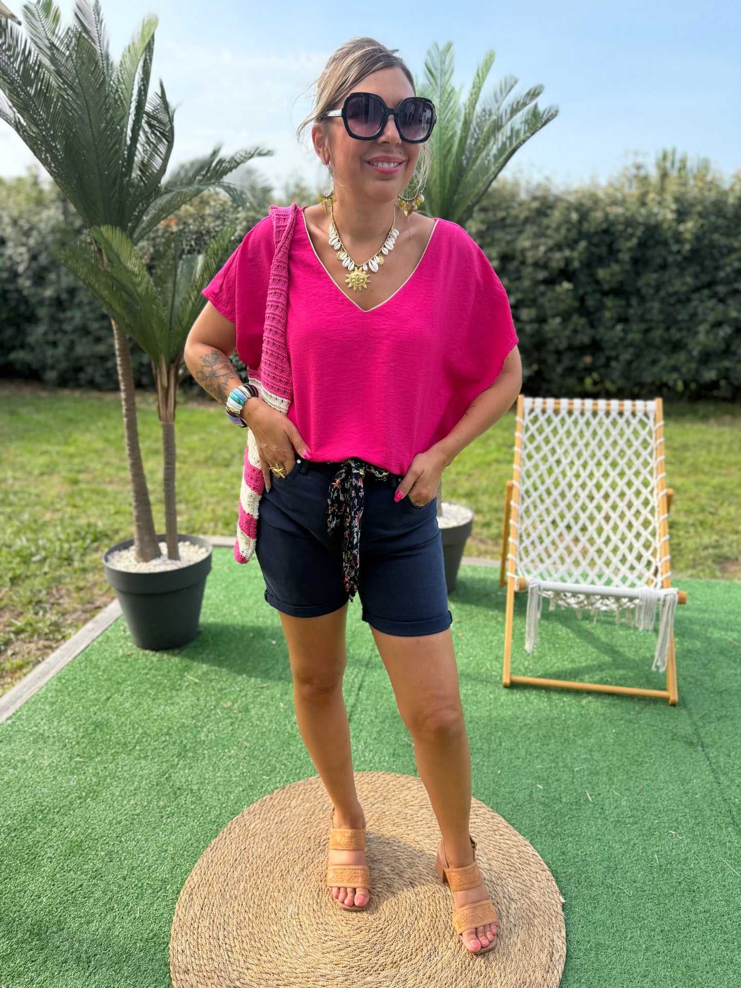 Top YAËL Fushia