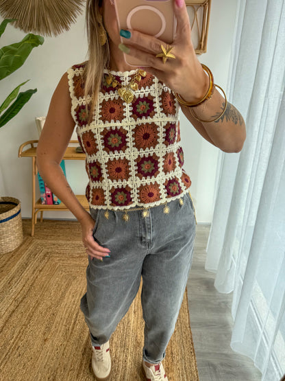 Top crochet ESTATE