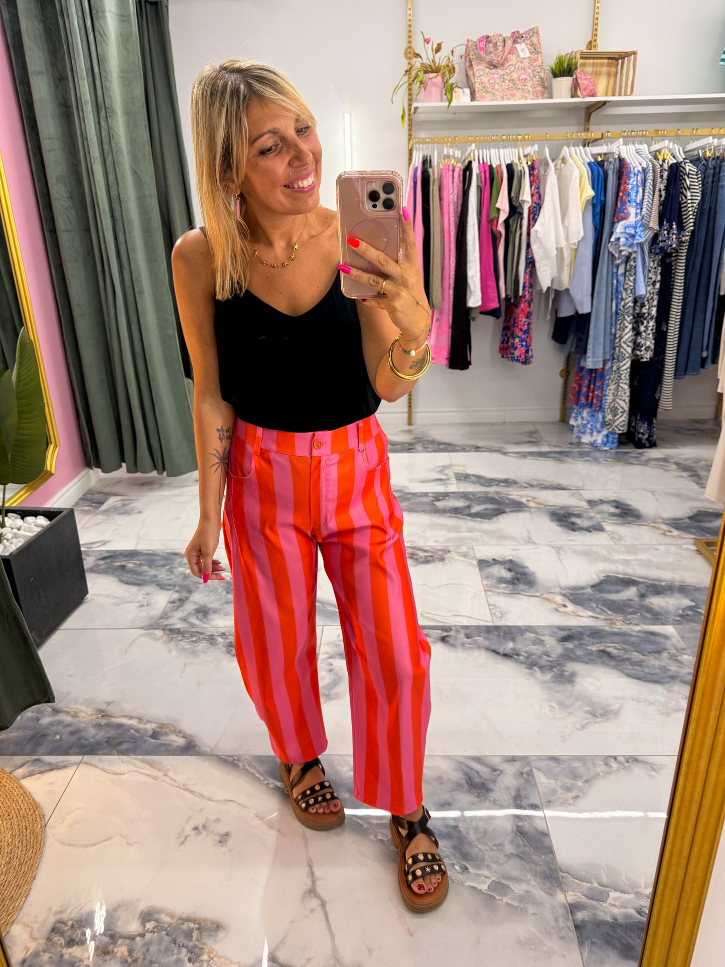 Pantalon St TROPEZ rose