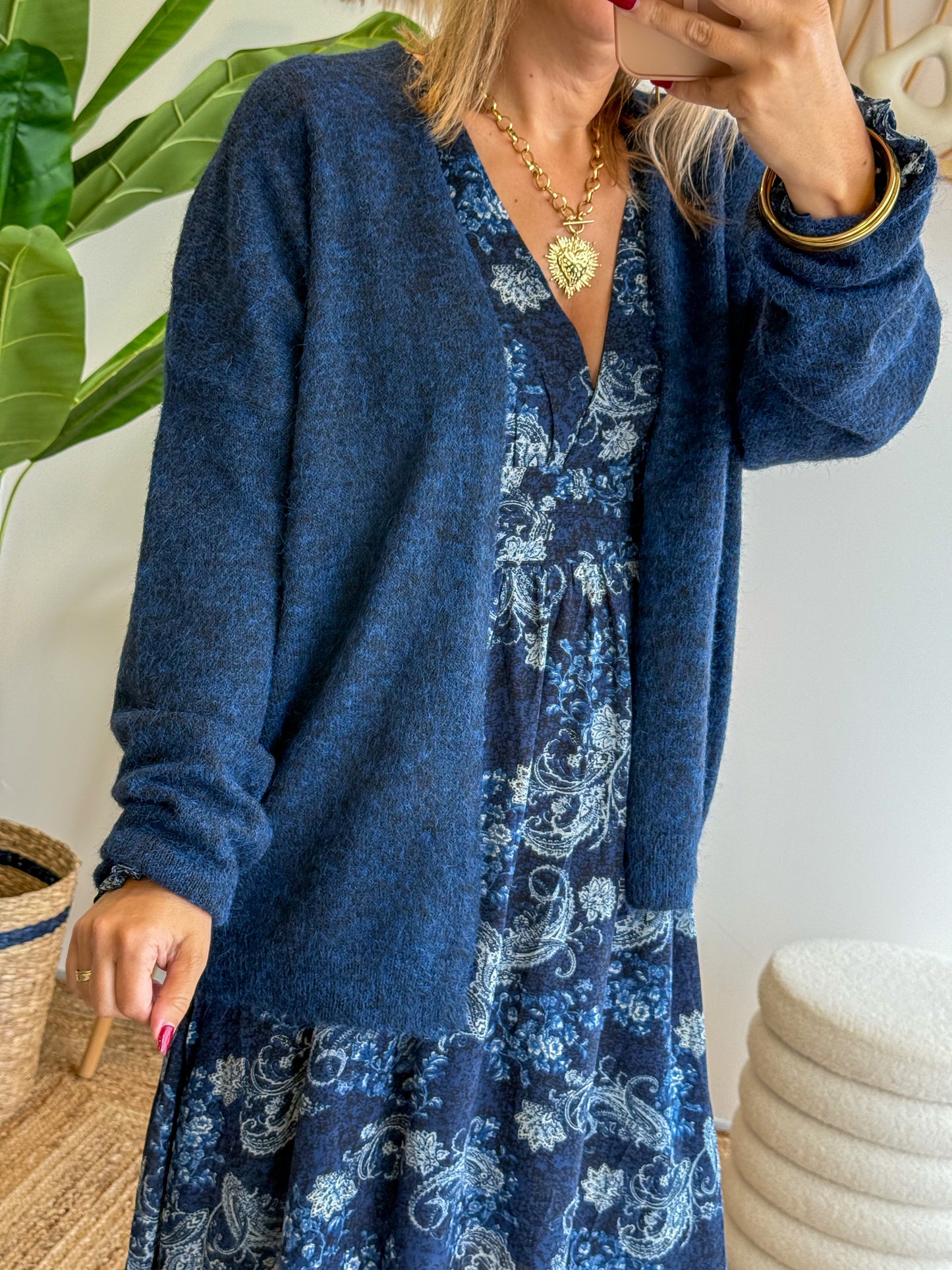 Gilet LIORA Bleu Marine