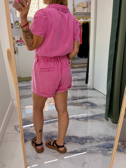 Combishort ZINA Fushia