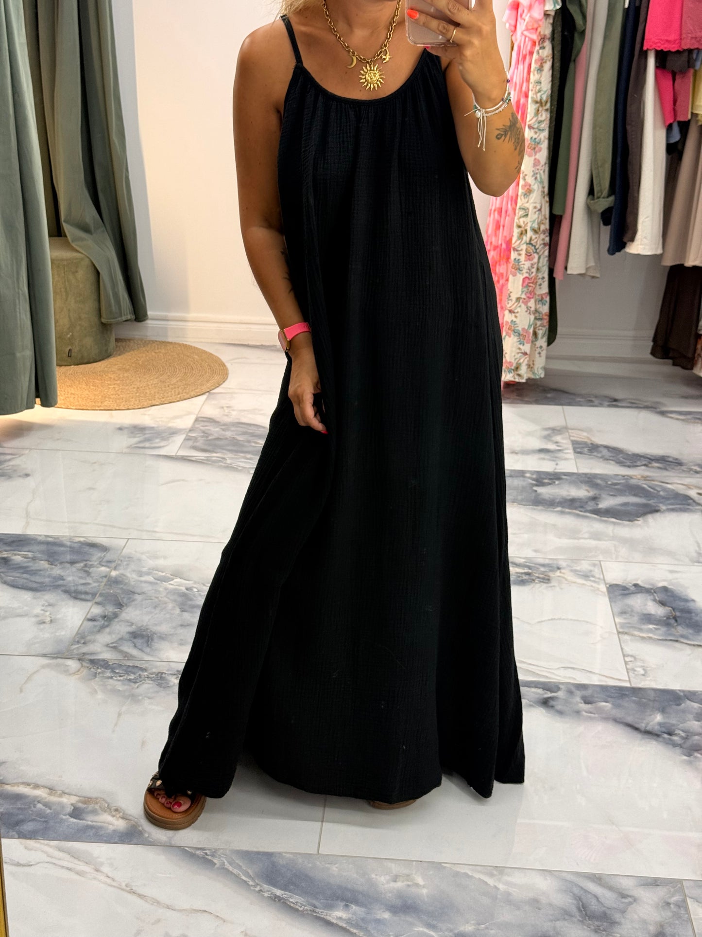 Robe AMALIA noir