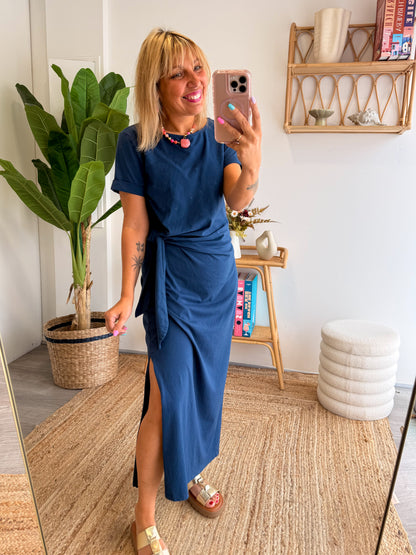 Robe MILANO bleu marine