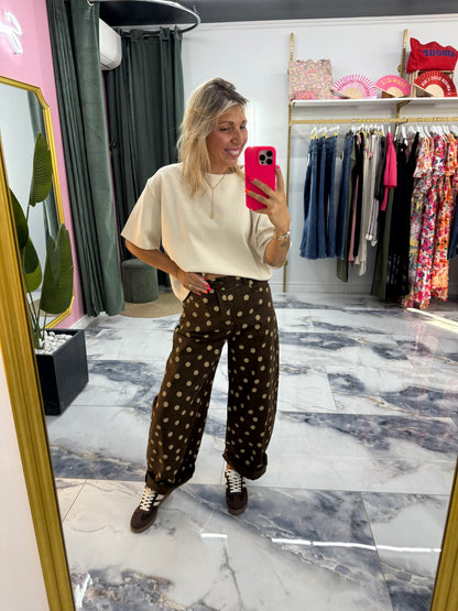 Pantalon POPPY choco