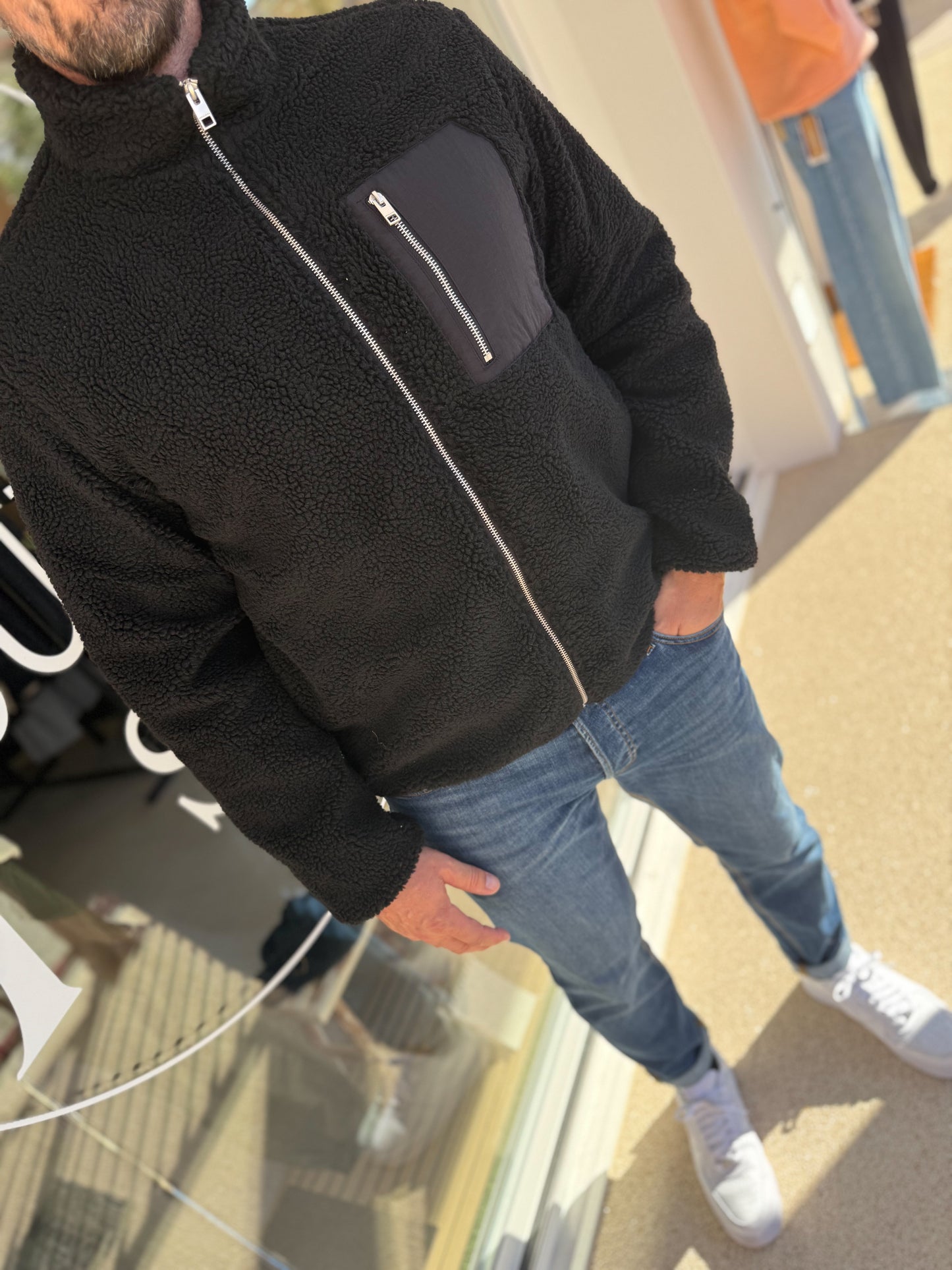 Veste TEDDY Noir