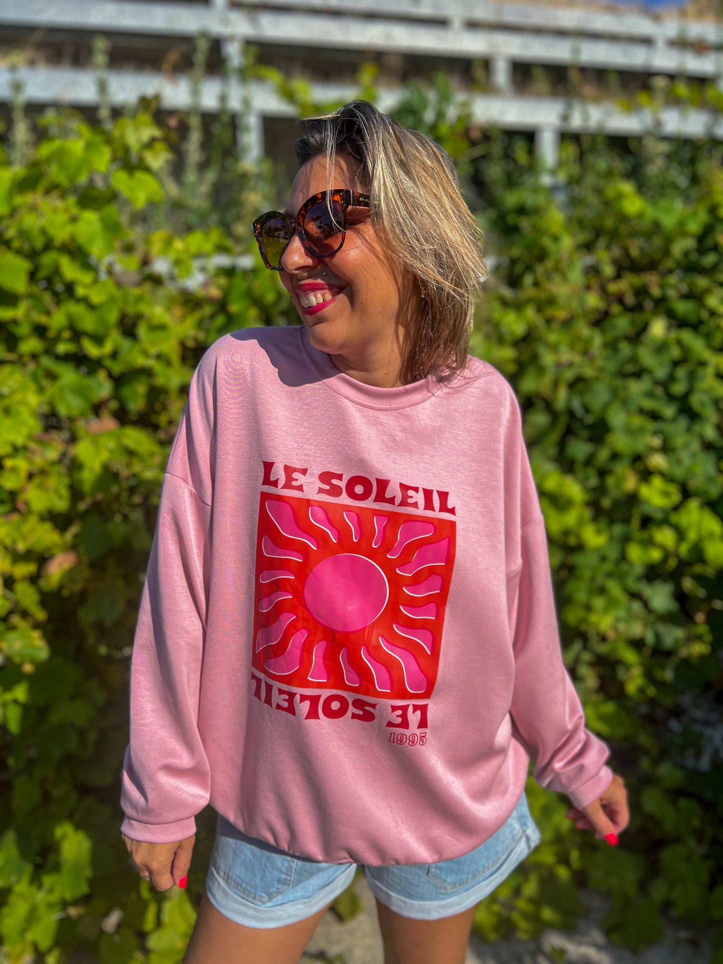 Sweat LE SOLEIL rose