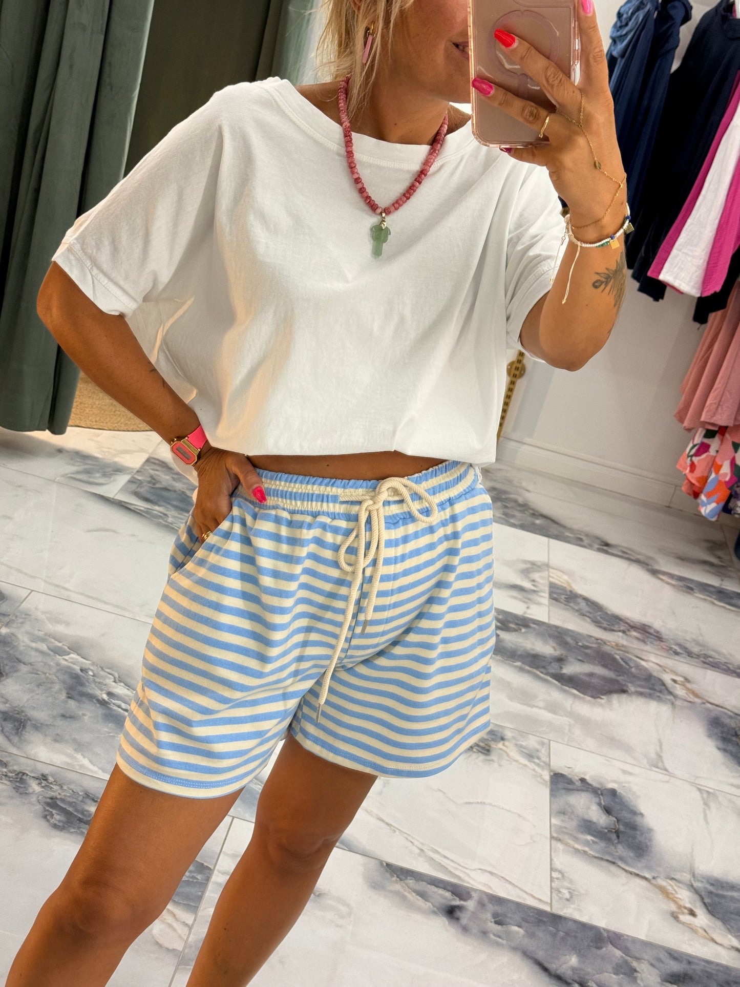 Short SORBET bleu