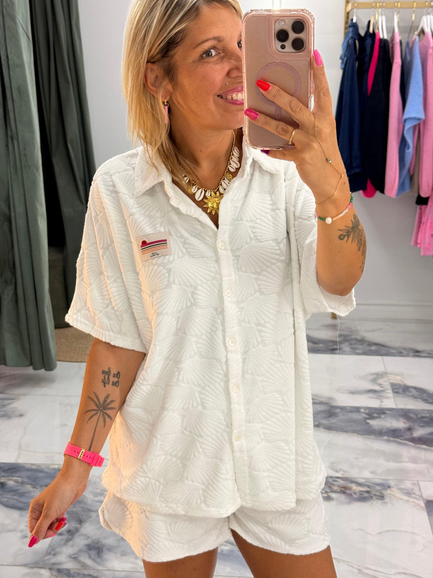 Chemise SUN blanche