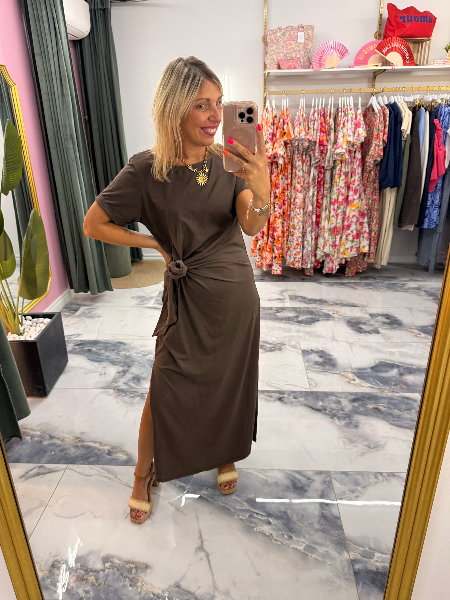 Robe MILANO Marron