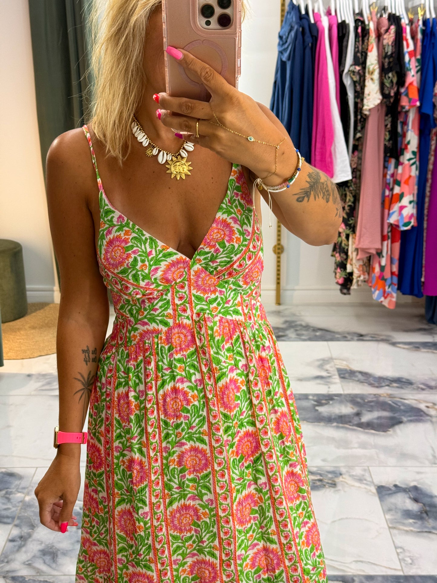Robe bretelles AZELI