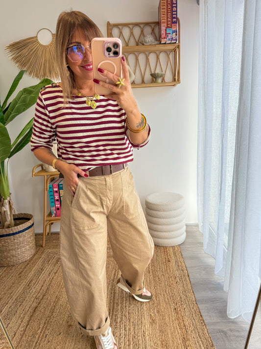 Pantalon ROMA camel