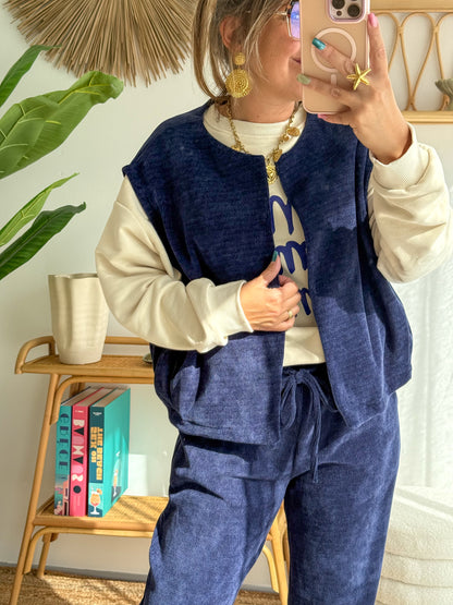 Gilet KAIA bleu marine