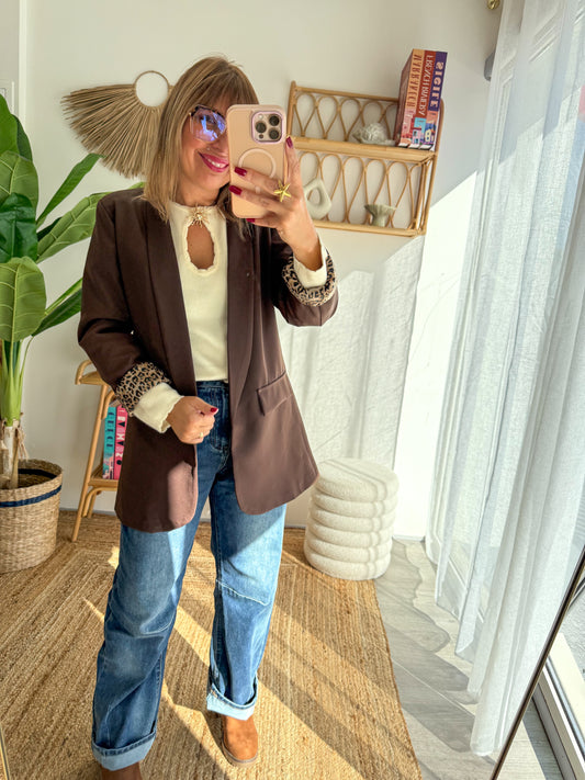 Blazer MILAN choco