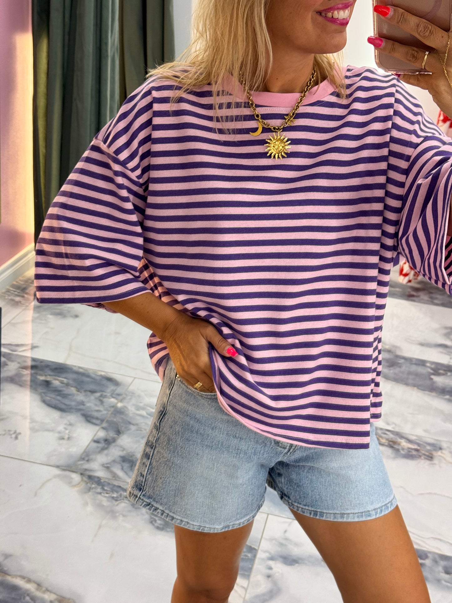T-shirt SORBET violet