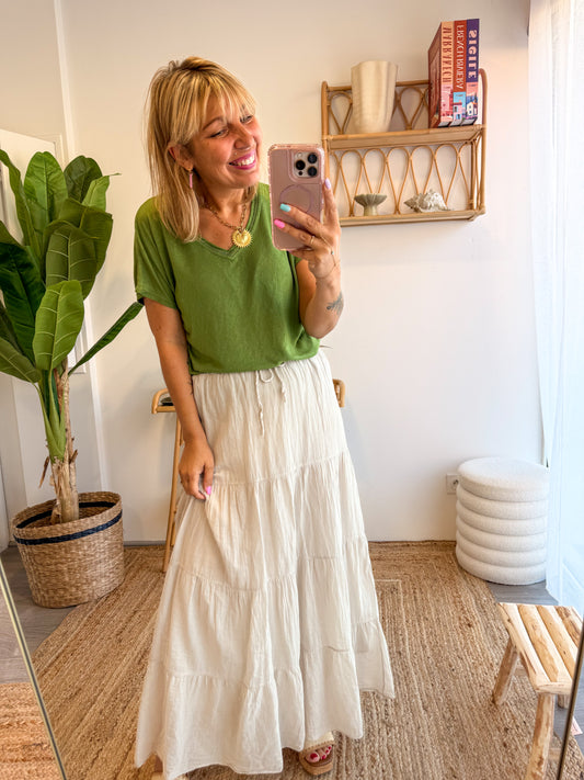 Jupe LEONIE beige