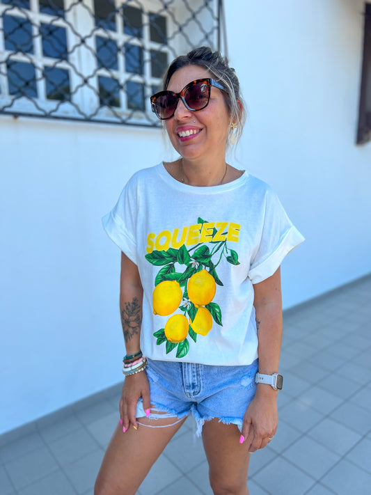 SQUEEZE 🍋 - t-shirt citrons
