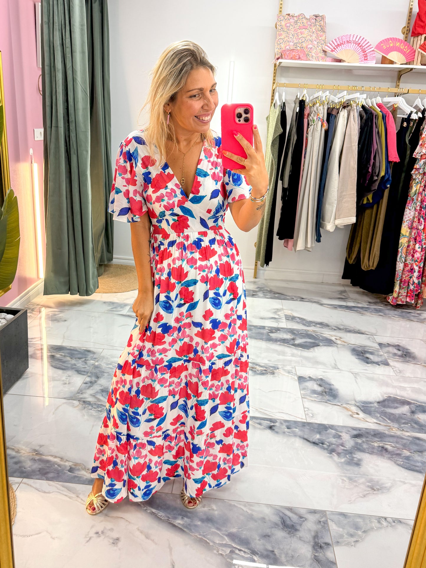 Robe HORTENSE Fushia