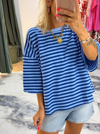 T-shirt SORBET bleu