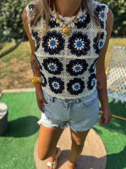 Top crochet ESTATE
