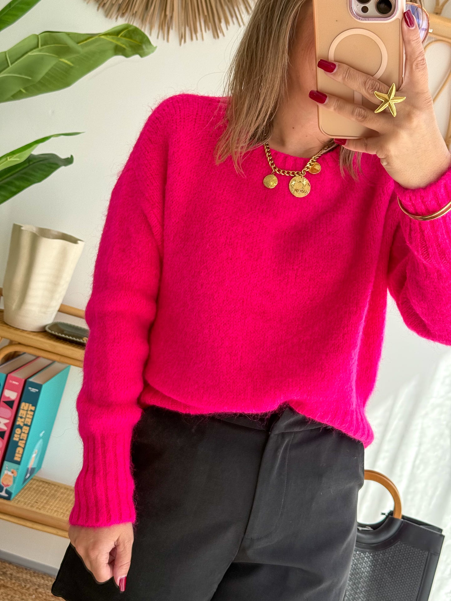 Pull GIANNI Fushia