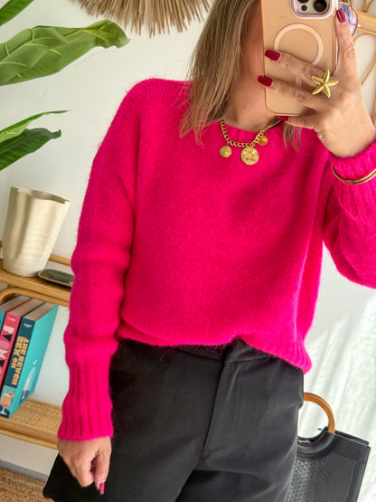 Pull GIANNI Fushia