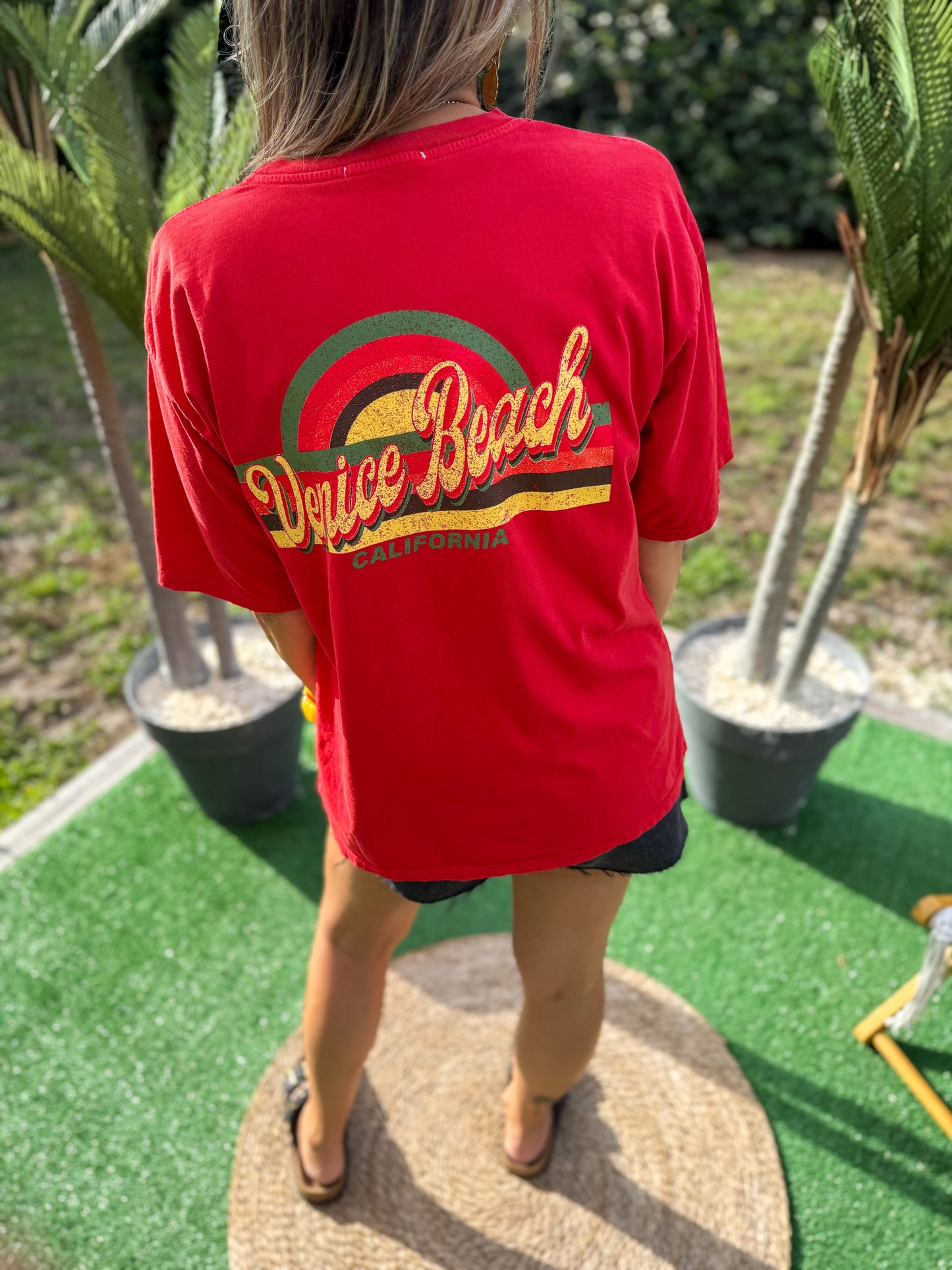 T-shirt VENICE rouge