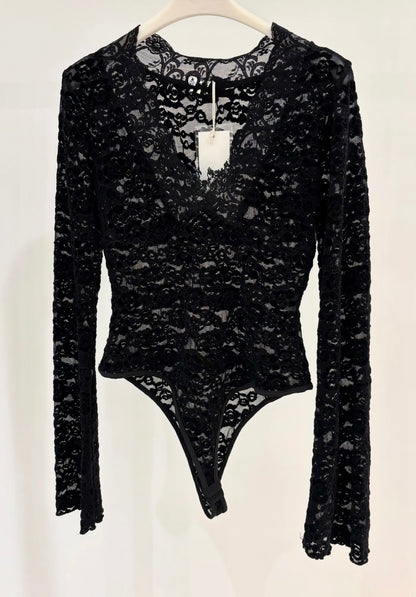 Body LOU noir- PRE COMMANDE envoi semaine du 18/11