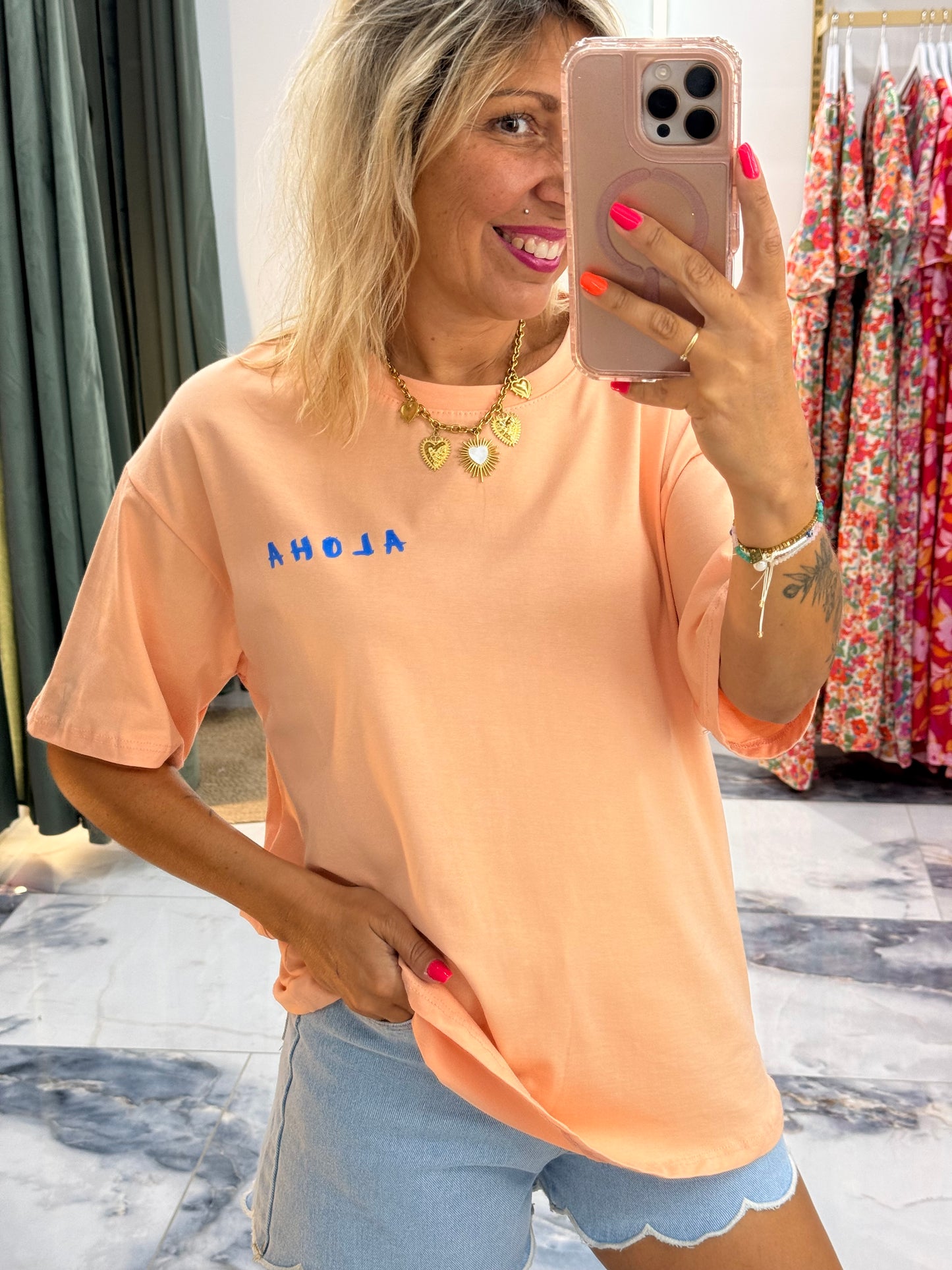 T-shirt SUMMER TIME pêche